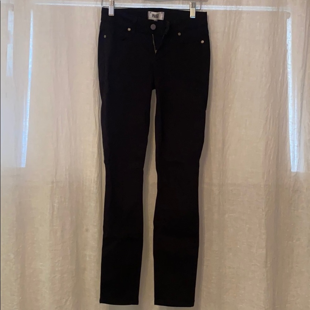 Paige Black Soft Touch Jeans